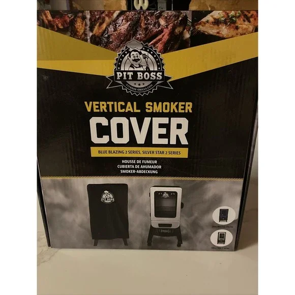 PIT BOSS Kitchen Pit Boss Vertical Smoker Grill Cover Blue